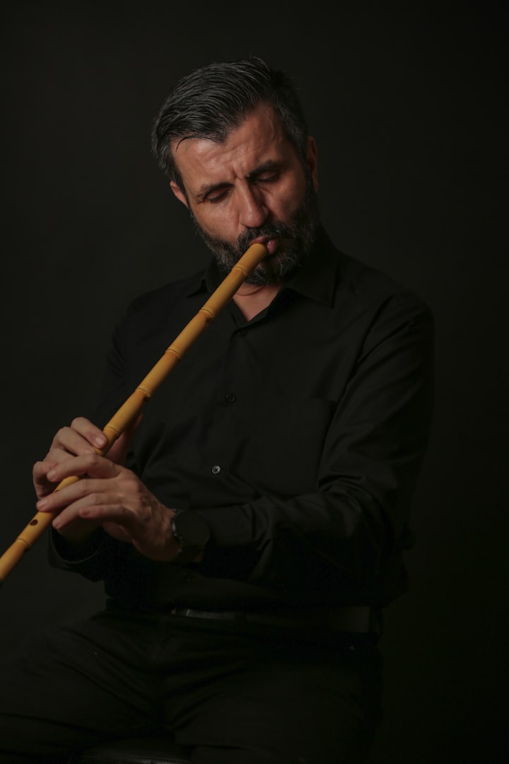 Adult flutist
